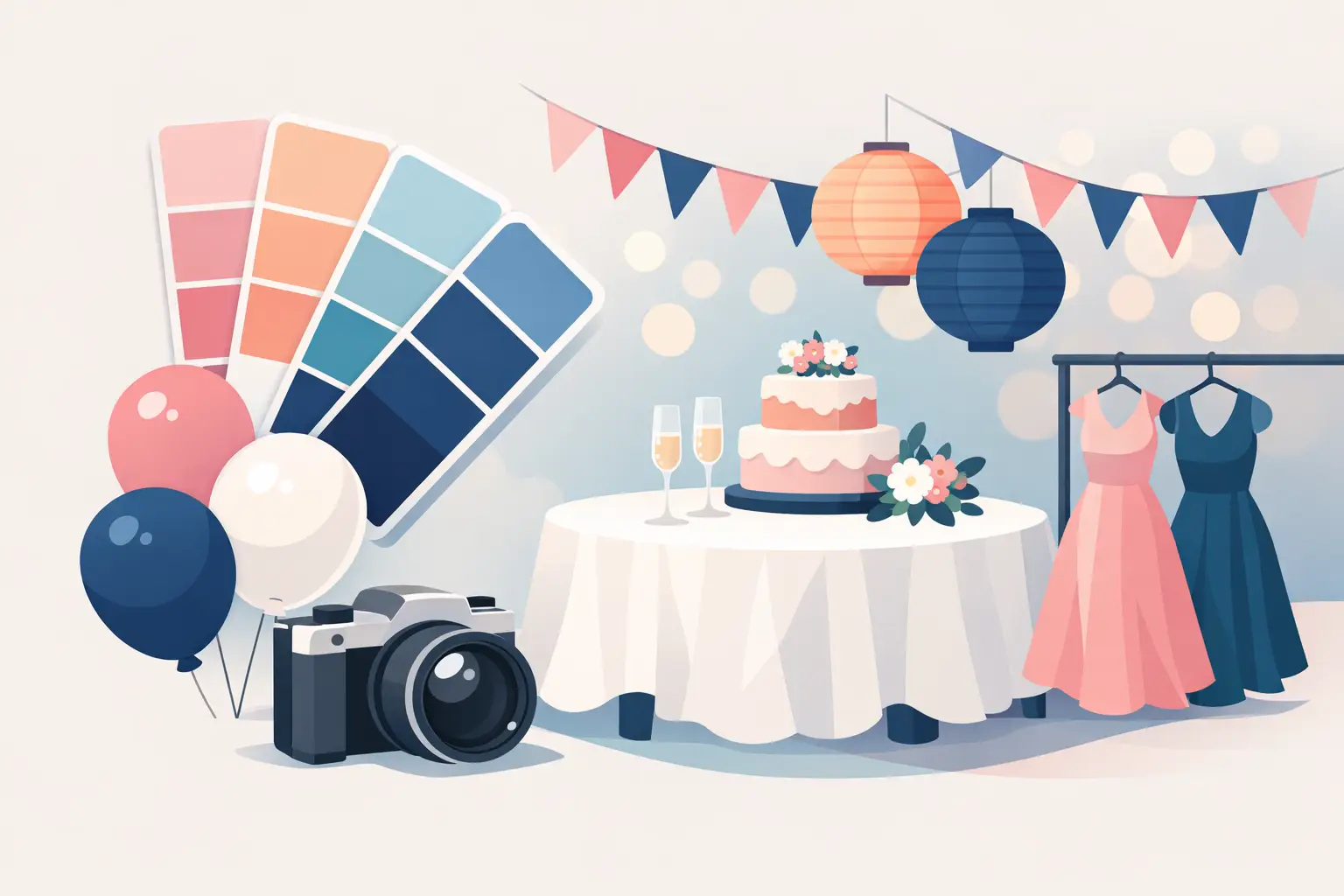 How to Choose Party Colors That Photograph Beautifully