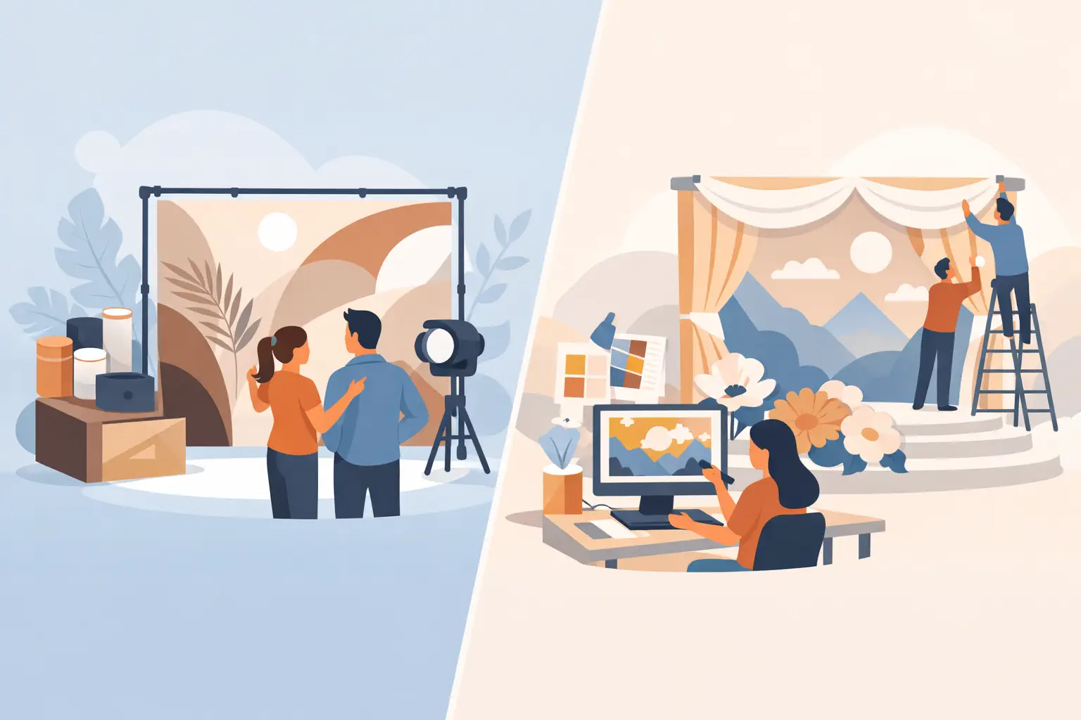 Backdrop Rental vs Custom for Your Event