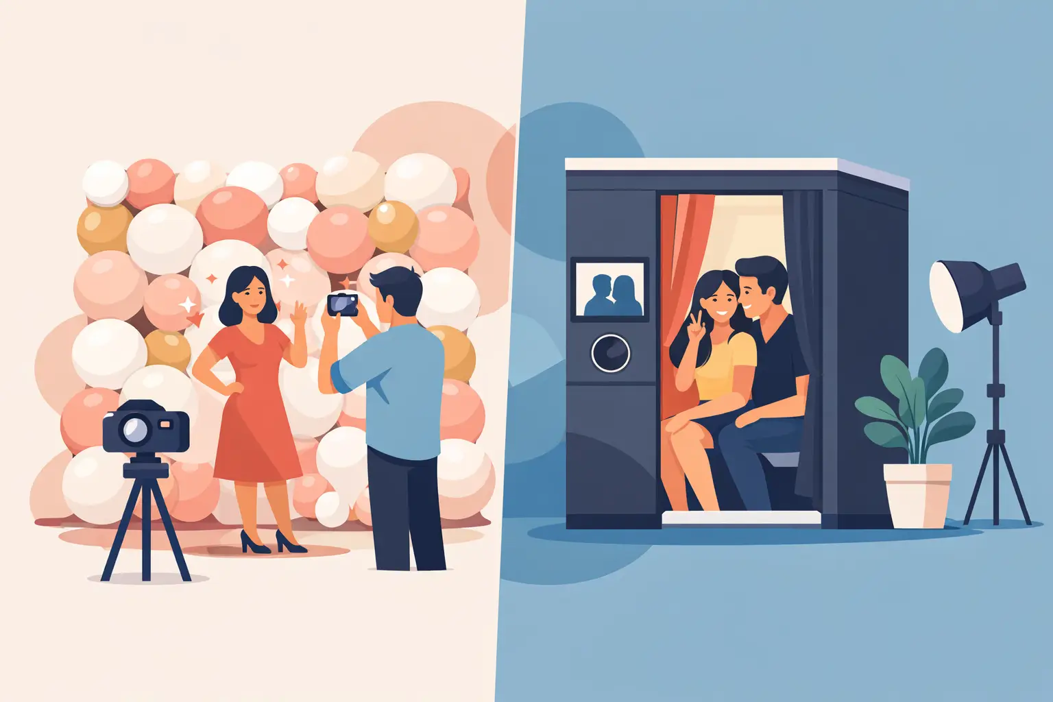 Balloon Wall Versus Photo Booth: Which Works?