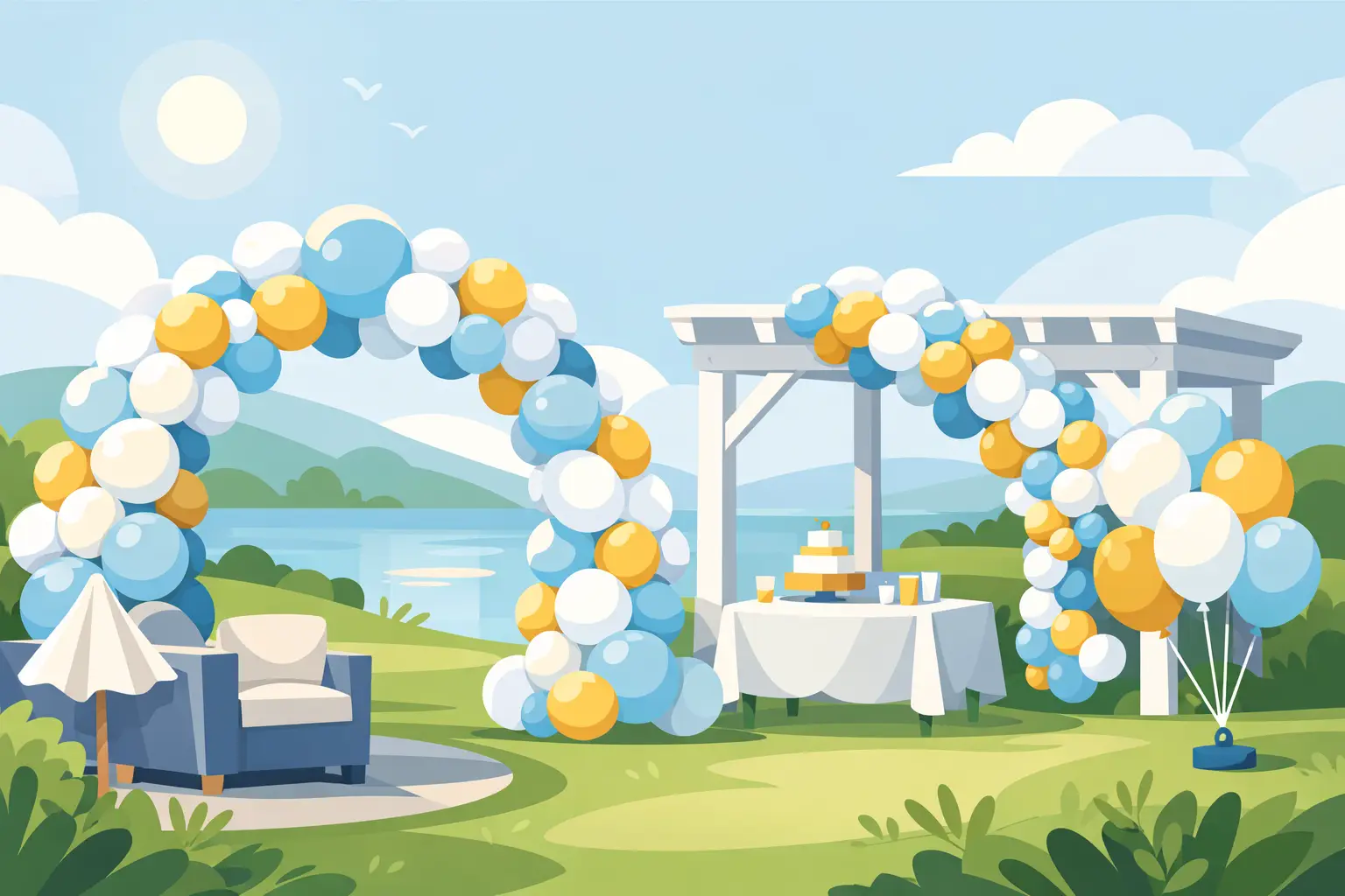 Can Balloon Decor Go Outdoors? Yes, With a Plan