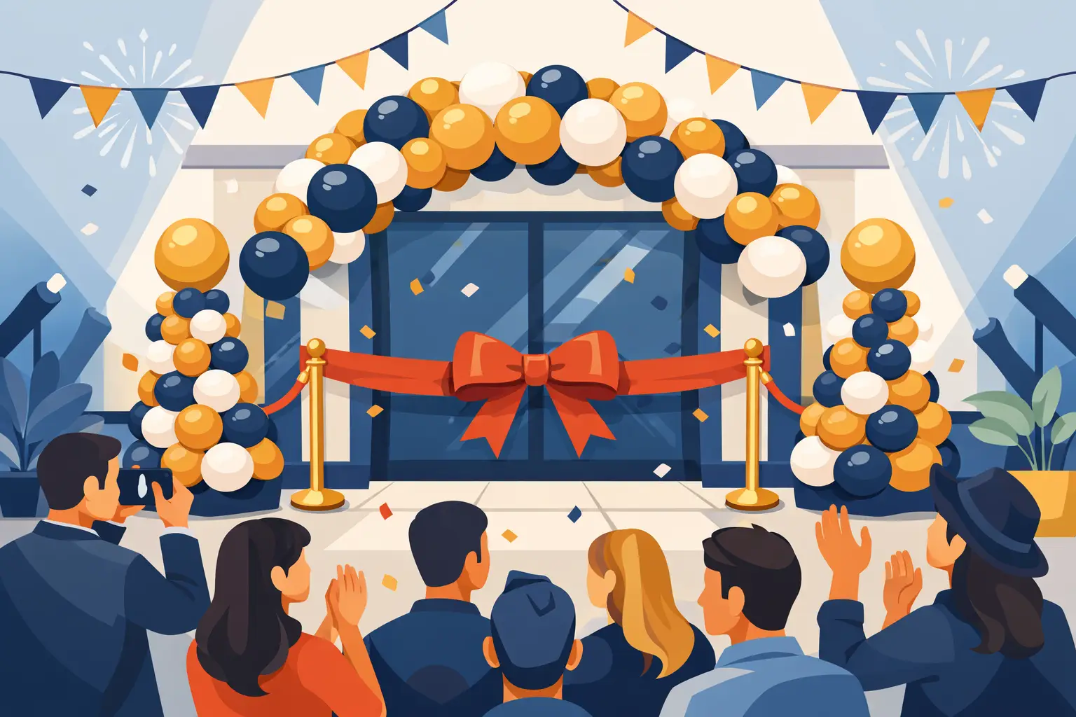 Grand Opening Decor That Brings in a Crowd