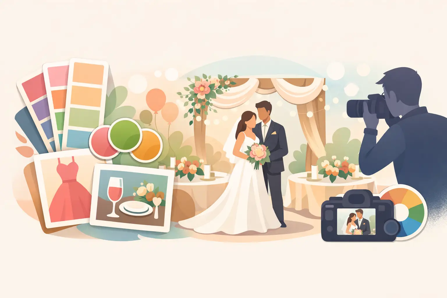 Guide to Event Color Coordination for Beautiful Photos